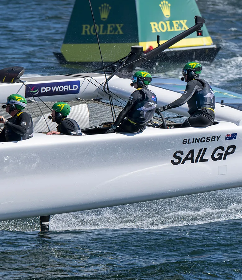 Rolex SailGP Championship – crew in action - Royal de Versailles